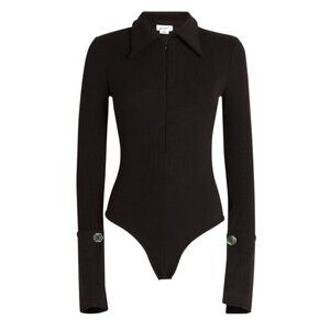 The Line by K Kili Bodysuit in Black, Size M